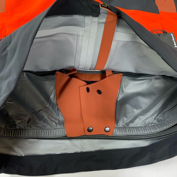 Black Diamond Men’s Recon Stretch Shell Ski Jacket Cider Black Octane Sz M $450 - Picture 10 of 16